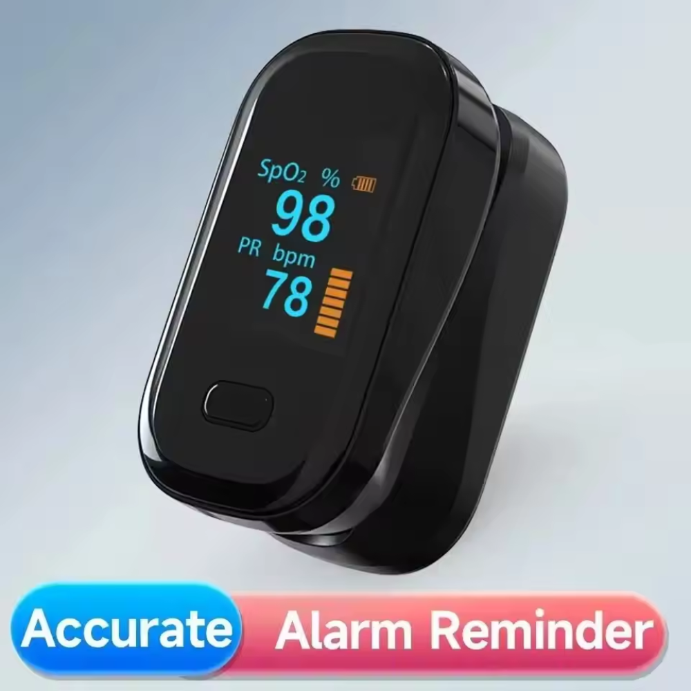 Health Tracker | Glucose Meter & Pulse Oximeter with OLED Display | Compact Design for Accurate Health Monitoring 3