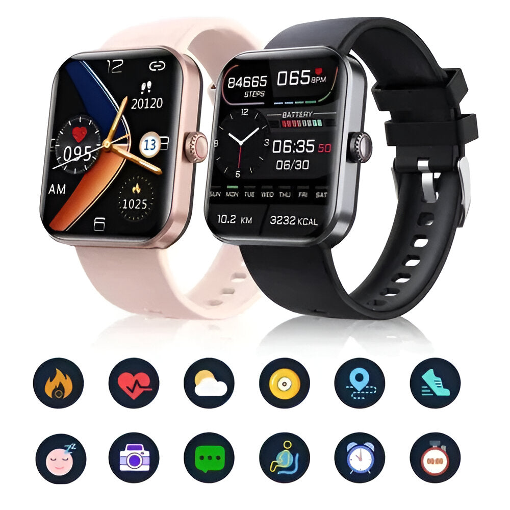 Health Tracker | Smartwatch with Bluetooth Calling & Activity Monitoring | Stylish Design for Daily Wellness 4