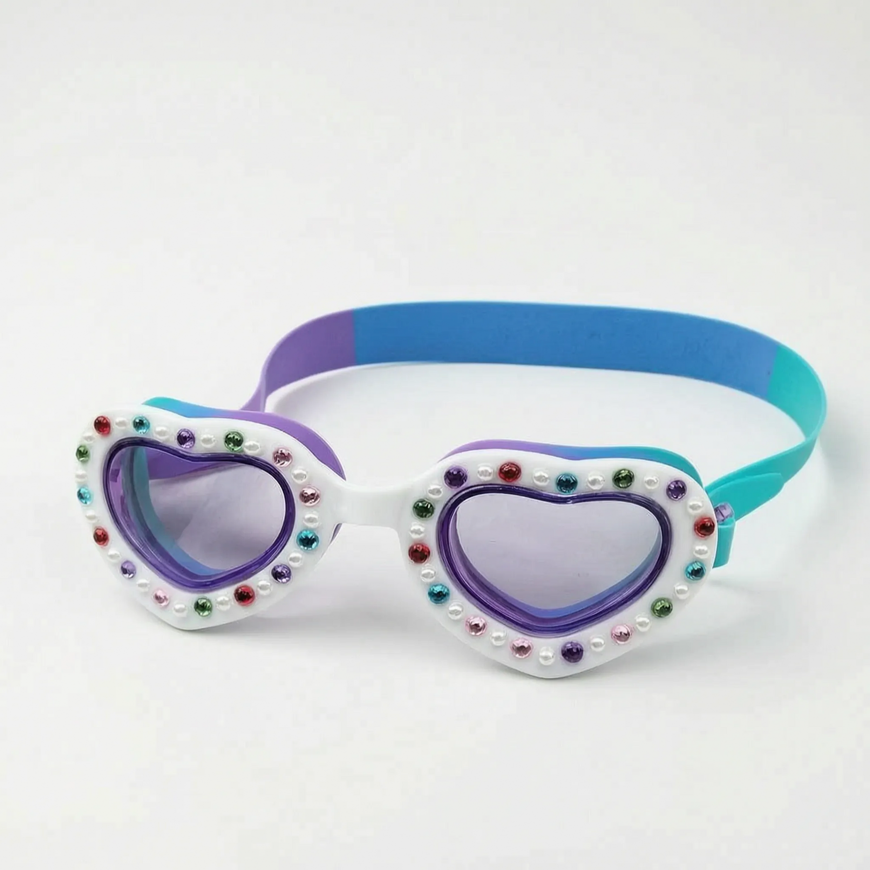 Heart-Shaped Kids' Goggles with Anti-Fog Lenses | Fun Design for Comfortable Swimming 4