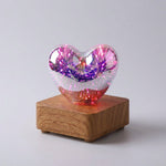 Heartflare | Heart Shaped LED Lamp with 3D Firework Effect | USB Powered for Cozy Ambiance 6