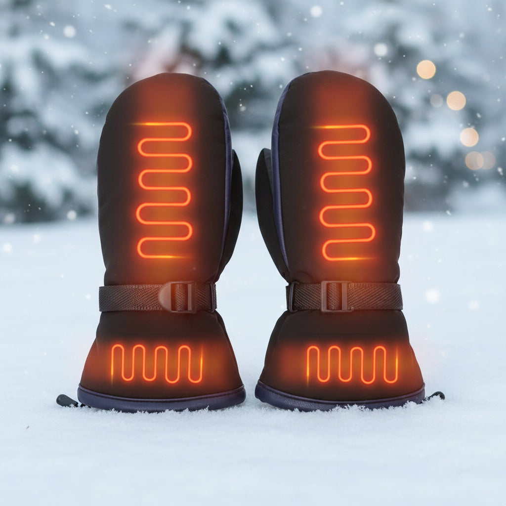 Heated Gloves | USB Electric Thermal Gloves with Adjustable Heat Levels | Comfortable Design for Men and Women 0