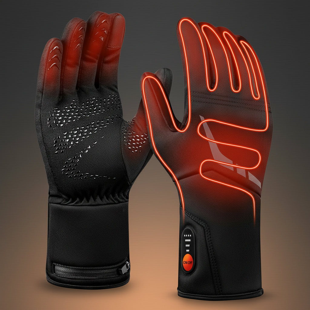 Heated Gloves | Waterproof Touchscreen Winter Gloves for Warmth and Comfort 0