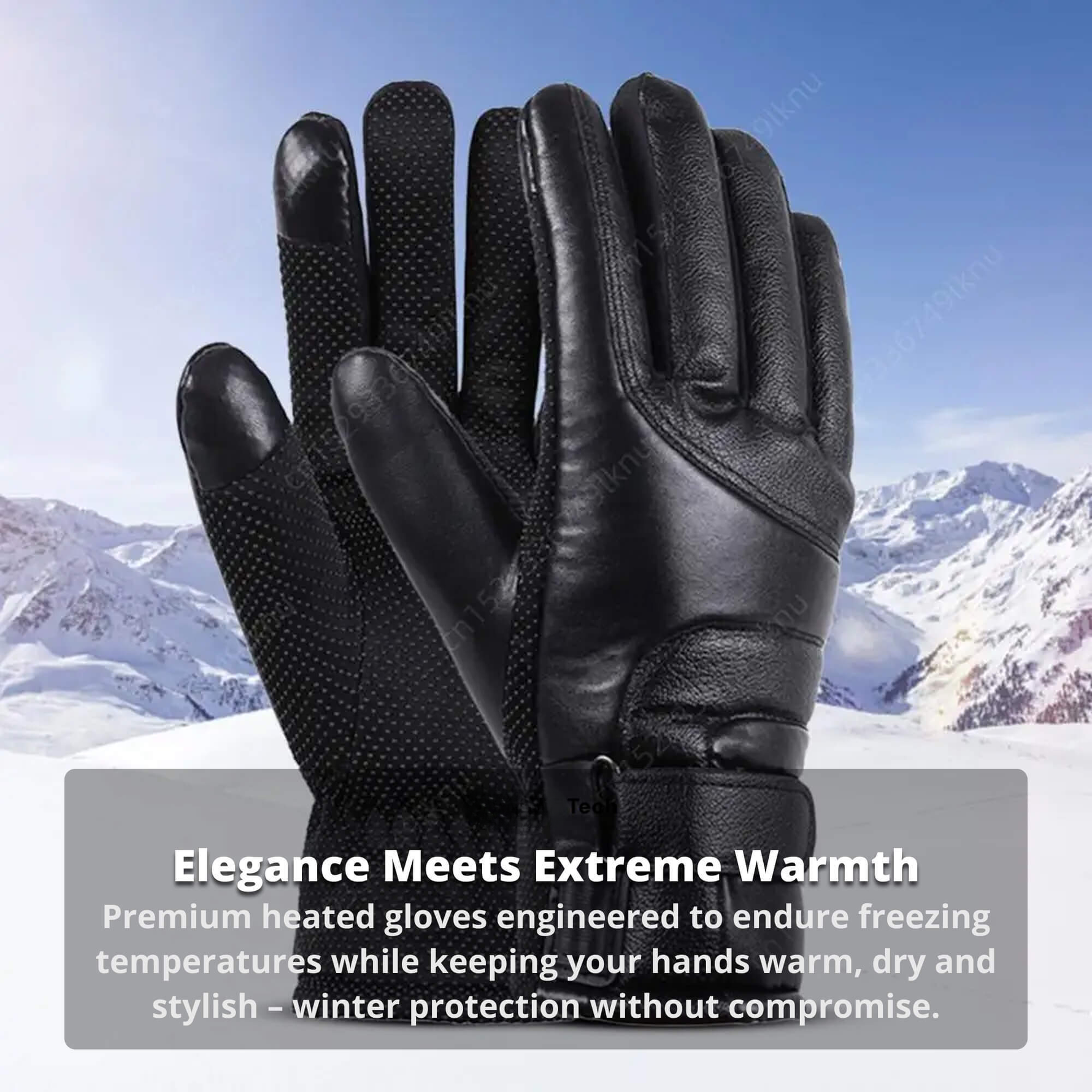 Heated Gloves for Women | USB Rechargeable Thermal Gloves with Touch Screen Compatibility | Waterproof Design for Outdoor Comfort 8