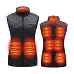Heated Vest for Women with 9 Heating Zones | Slim Fit Electric Gilet for Ultimate Warmth 7