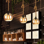 HempGlow | Modern Chic Glass Globe Kitchen Pendant Lighting Fixture 4