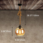 HempGlow | Modern Chic Glass Globe Kitchen Pendant Lighting Fixture 7