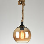 HempGlow | Stylish Modern Glass Globe Kitchen Pendant Lighting Fixture 6
