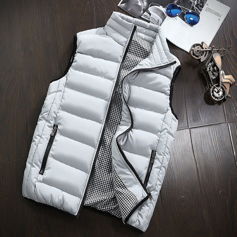 Henrik | Water-Repellent Padded Men's Gilet with High Collar | Lightweight Insulation for All-Weather Comfort 0