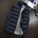 Henrik | Water-Repellent Padded Men's Gilet with High Collar | Lightweight Insulation for All-Weather Comfort 5