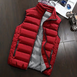 Henrik | Water-Repellent Padded Men's Gilet with High Collar | Lightweight Insulation for All-Weather Comfort 7