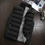 Henrik | Water-Repellent Padded Men's Gilet with High Collar | Lightweight Insulation for All-Weather Comfort 9