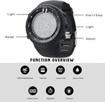 Henry | Waterproof Digital Sports Watch with Shock Resistance & LED Backlight | Tactical Design for Outdoor Adventures 1