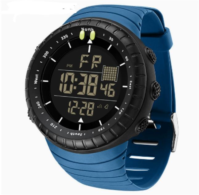 Henry | Waterproof Digital Sports Watch with Shock Resistance & LED Backlight | Tactical Design for Outdoor Adventures 8