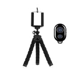 Tuzwa Mini Phone Tripod – Flexible Smartphone Tripod Stand with Adjustable Holder & Bendable Legs, Compact Portable Tripod for Photography & Travel