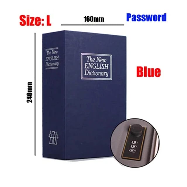 Hidden Book Vault Safe Box | Discreet Design with Sturdy Metal Construction | Secure Storage for Valuables 15