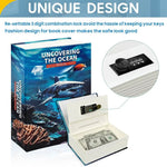 Hidden Book Vault Safe Box | Discreet Design with Sturdy Metal Construction | Secure Storage for Valuables 4