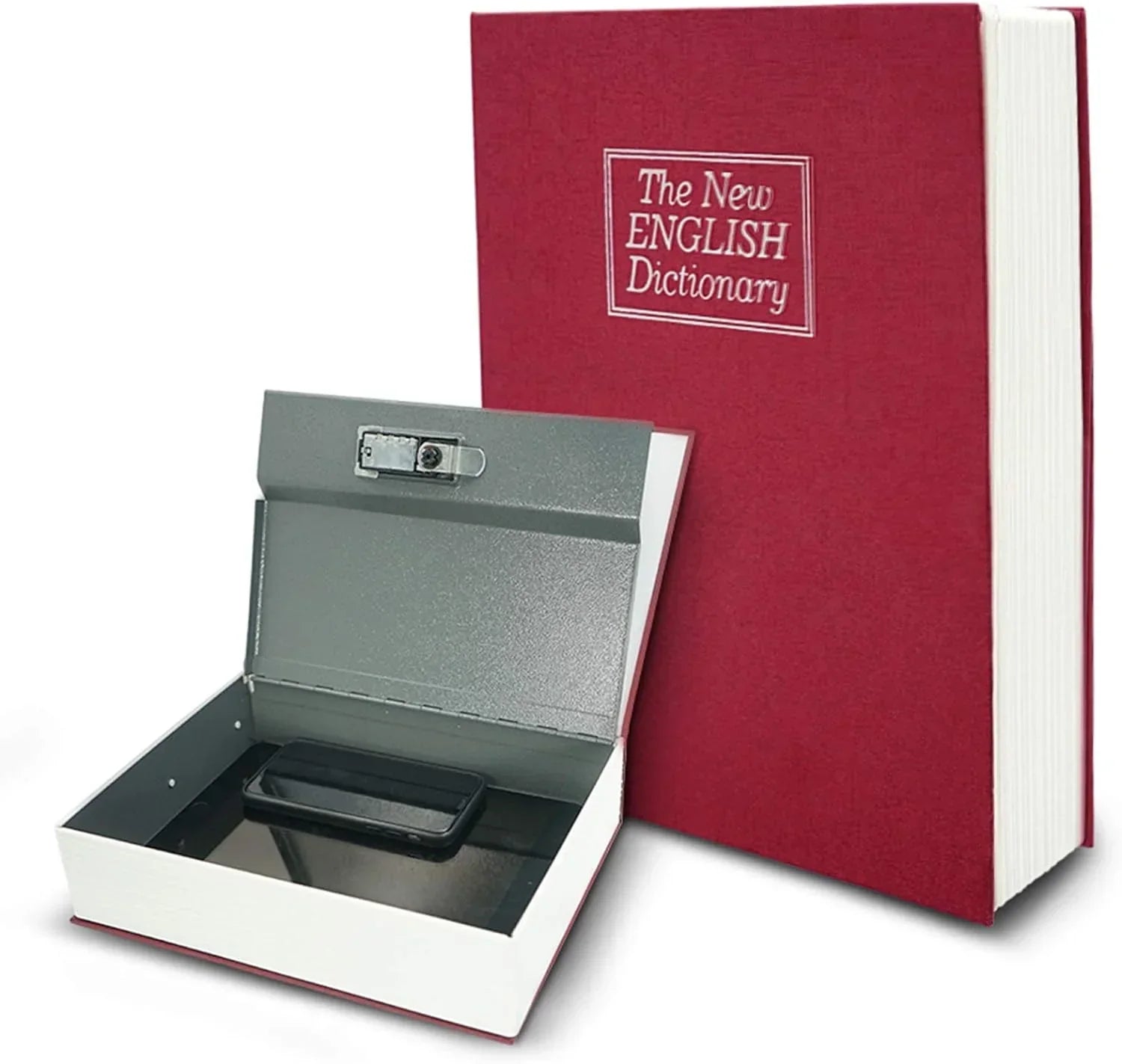 Hidden Book Vault Safe Box | Discreet Design with Sturdy Metal Construction | Secure Storage for Valuables 9