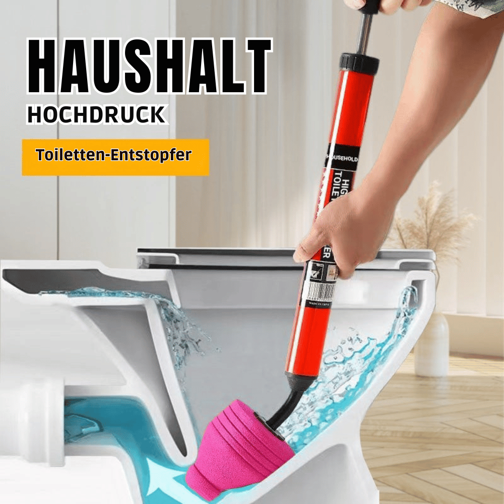 High-Pressure Drain Cleaning Tool with Manual Pump Action | Eco-Friendly Clog Remover for Home Maintenance 4