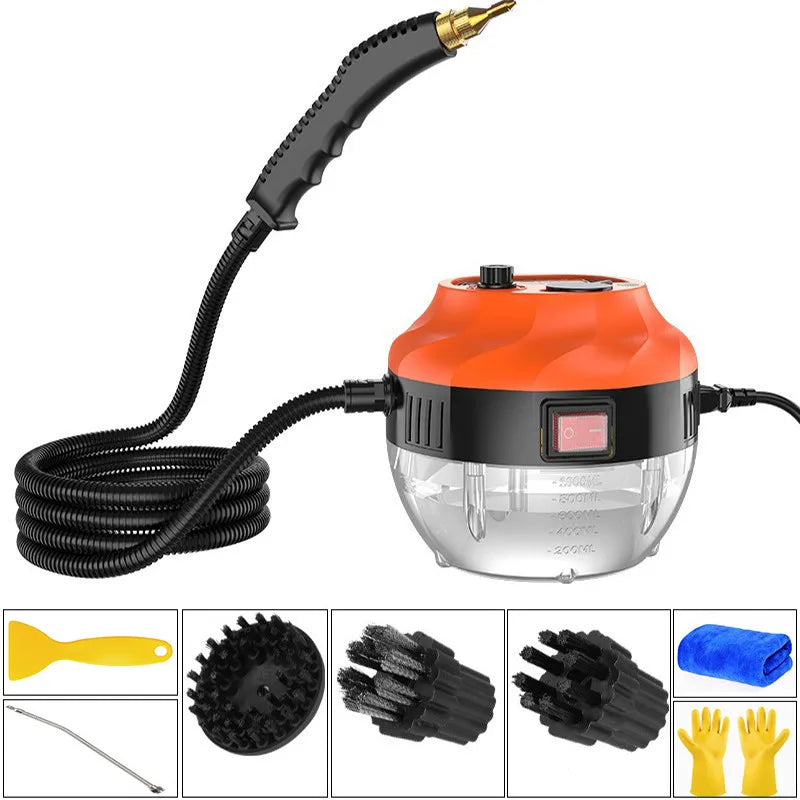 High-Pressure Steam Cleaner | 2800W Powerful Cleaning with High Temperature | Versatile Appliance for Deep Cleaning 0
