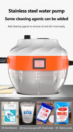 High-Pressure Steam Cleaner | 2800W Powerful Cleaning with High Temperature | Versatile Appliance for Deep Cleaning 7