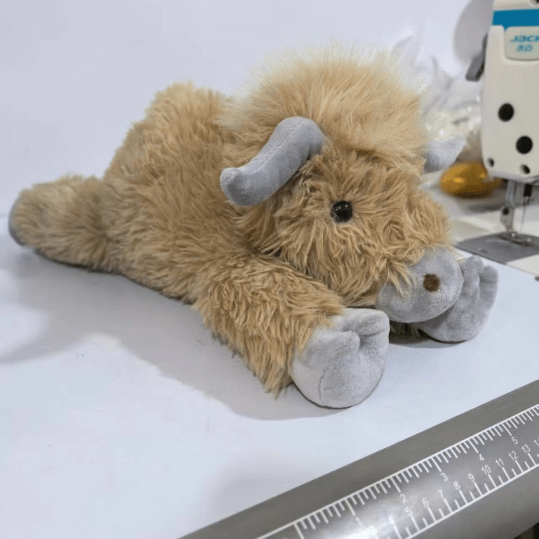 Highland Cow Plush Toy | Super Soft Stuffed Animal with Cozy Huggable Design | Perfect Gift for All Ages 5