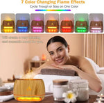Himalayan Salt Stone Aroma Diffuser | 3-in-1 Humidifier with LED Mood Lighting for Relaxation 4