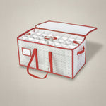 Holiday Storage Box | Large Zippered Organizer for 128 Ornaments 5