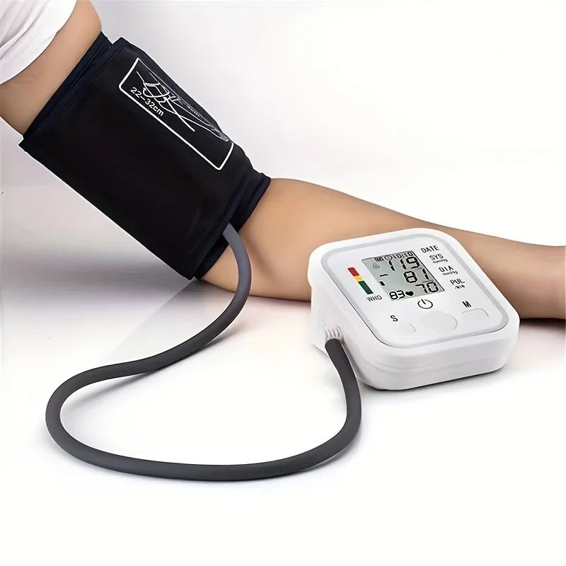 Home Health Series | Blood Pressure Monitor with Large LCD Display | Dual-User Memory for Accurate Home Tracking 0