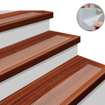 Home Safety | Clear Non-Slip Stair Tread Strips with Textured Grip | Durable Solution for Enhanced Stability 0
