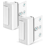 Home Security Door Lock | Reinforced Aluminum Latch with Easy Installation | Childproof Design for Enhanced Safety 13