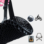 HoneyRide | 3D Honeycomb Motorcycle Seat Cushion with Shock Absorption | Breathable Design for Ultimate Comfort 2