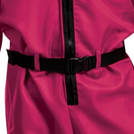 Hooded Jumpsuit Costume Set with Full Face Mask | Complete Halloween Look for All Ages 7