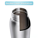 Hydration Buddy | Stainless Steel Dog Water Bottle with Insulated Design for On-the-Go Refreshment 4