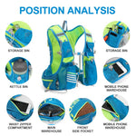Hydration Pack | 8L Capacity with 1.5L Bladder for Active Adventures 3