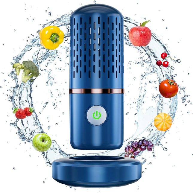 HydroClean | Fruit and Vegetable Washing Machine with Advanced Purification Technology | Cordless and Portable for Safe Cleaning 0