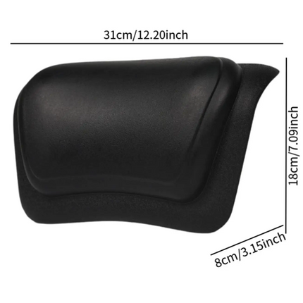 HydroLuxe | Non-Slip Bath Pillow with Silicone Foam & Waterproof Cover | Ultimate Comfort for Relaxation 4