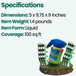 Hydro Mousse | Lawn Repair Spray with Easy Hose Attachment | Effortless Greening for Lush Lawns 1