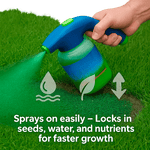 Hydro Mousse | Lawn Repair Spray with Easy Hose Attachment | Effortless Greening for Lush Lawns 4