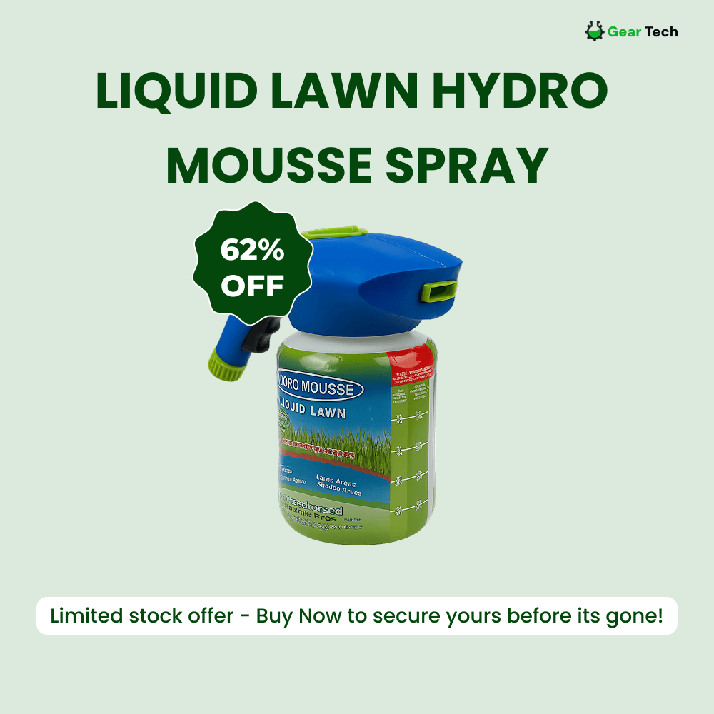 Hydro Mousse | Lawn Repair Spray with Easy Hose Attachment | Effortless Greening for Lush Lawns 7