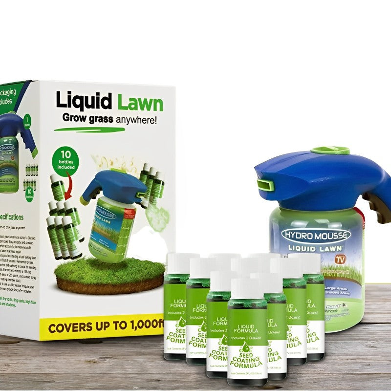 Hydro Mousse | Lawn Repair Spray with Easy Hose Attachment | Effortless Greening for Lush Lawns 8