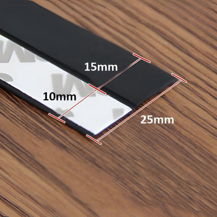 Weatherstrip for Doors and Windows Self Adhesive, Silicone Door Seal Strip 25 mm x 5 m - image 10