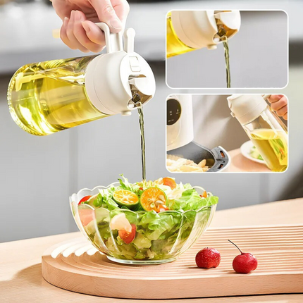 Cooking Oil Spray Bottle 7 oz, Olive Oil Sprayer