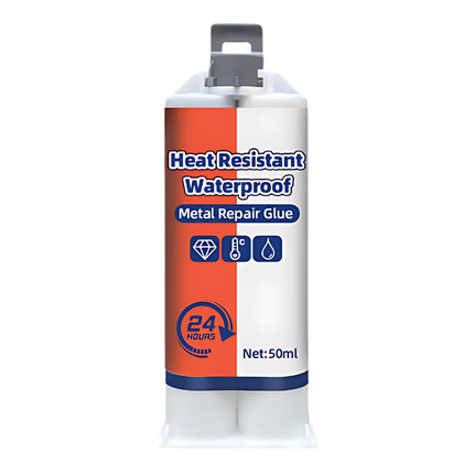 Metal Glue for Steel and Aluminum, Waterproof Metal Repair Glue for High Temperatures