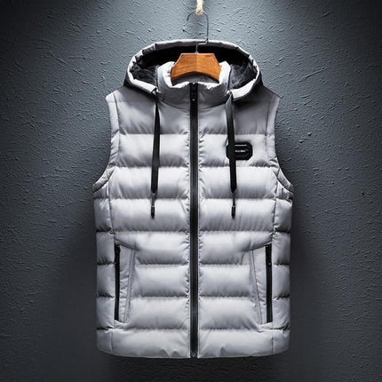 Hooded Vest for Men, Mens Vest and Womens Vest for Spring and Fall – image 3