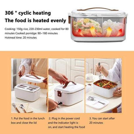 Heated Lunch Box for Car and Office, Electric Lunch Box for Truck and Home – image 4