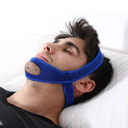Snoring Chin Strap for Mouth Breathers, Adjustable Neoprene Chin Strap – image 4