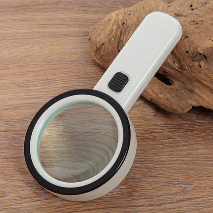 Handheld Magnifier with LED Light, 30X Magnifying Glass with Light – image 5