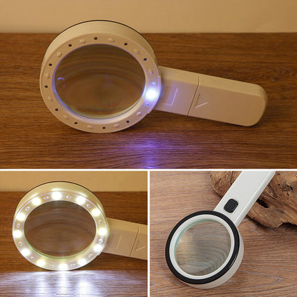 Large Lighted Magnifying Glass for Reading – image 8