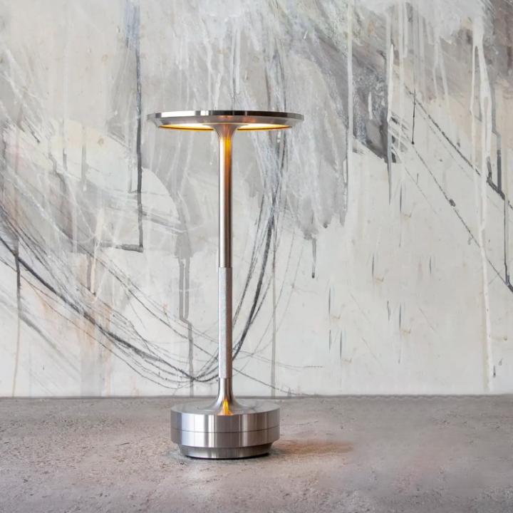 Tuzwa Cordless Table Lamp – Rechargeable Touch Dimmable Lamp with 5200mAh Battery, 4 Brightness Levels & Warm LED Light