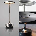 Tuzwa Cordless Table Lamp – Rechargeable Touch Dimmable Lamp with 5200mAh Battery, 4 Brightness Levels & Warm LED Light